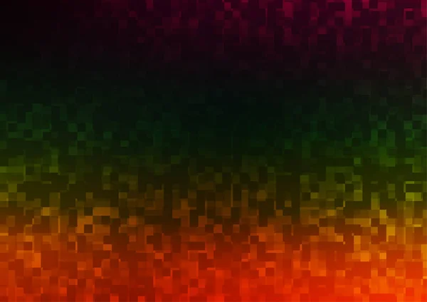 Σκούρο Πολύχρωμο Φόντο Διάνυσμα Rainbow Ορθογώνια — Διανυσματικό Αρχείο