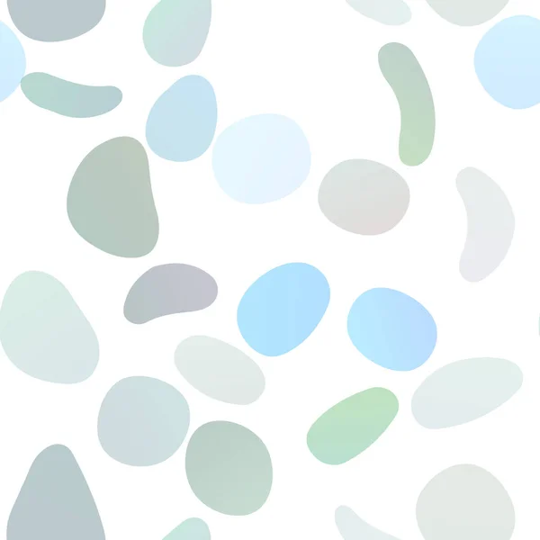 Abstrakter Hintergrund Mit Weißen Und Blauen Punkten — Stockvektor