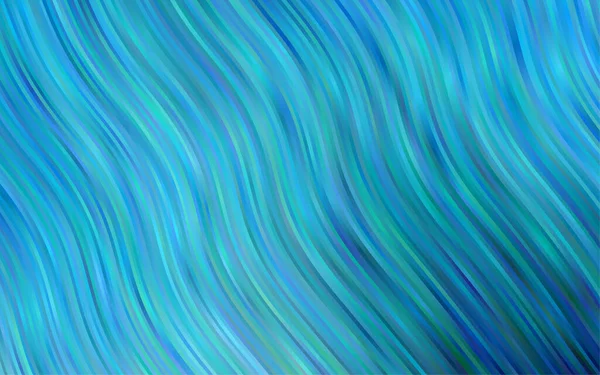 Lignes Ondulées Floues Différentes Formes Couleurs Une Vague Illustration Abstraite — Image vectorielle