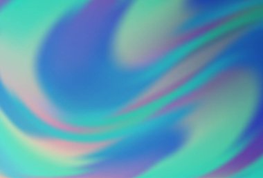 Açık BLUE vektörü soyut parlak şablonu bulanıklaştırdı.