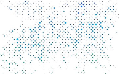 soyut mavi ve beyaz noktalar arka plan