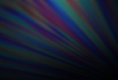 Uzun çizgileri olan koyu mavi vektör arkaplanı.