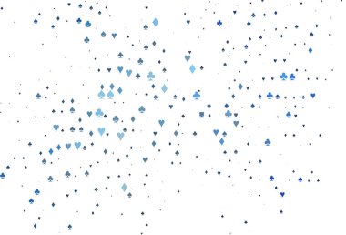 Kart işaretli hafif BLUE vektör arkaplanı.