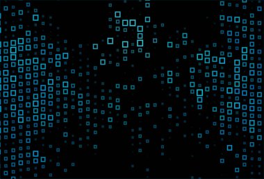 Kare biçiminde koyu mavi vektör deseni.