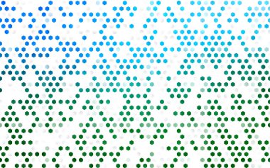 Çemberler ve noktalarla kusursuz desen. vektör illüstrasyonu