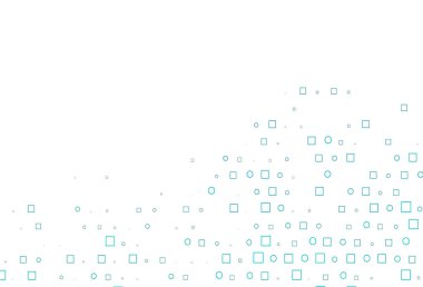 Lekeli, dikdörtgenli hafif BLUE vektör şablonu.