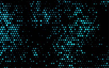 Çemberlerin ve noktaların olduğu soyut bir arka plan. vektör illüstrasyonu