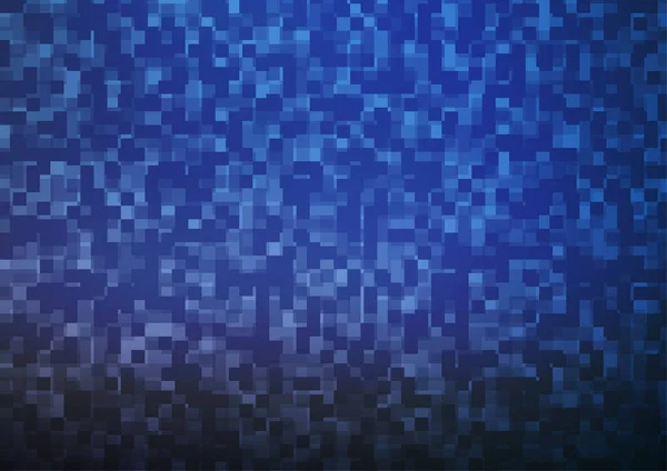 Modèle Vectoriel Bleu Clair Avec Cristaux Rectangles — Image vectorielle