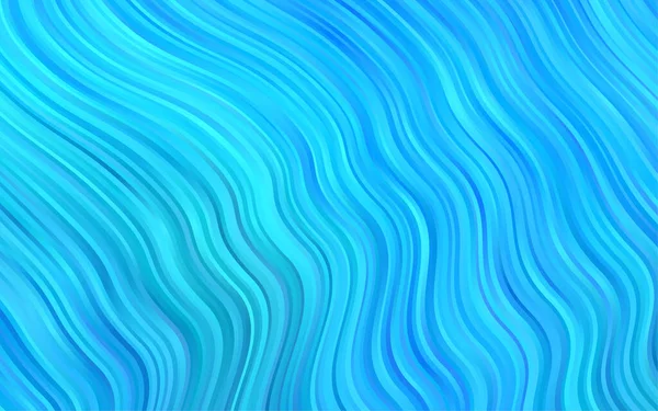 Lignes Ondulées Floues Différentes Formes Couleurs Une Vague Illustration Abstraite — Image vectorielle