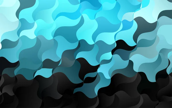 Αφηρημένη Αδιάλειπτη Φόντο Μπλε Κύματα — Διανυσματικό Αρχείο