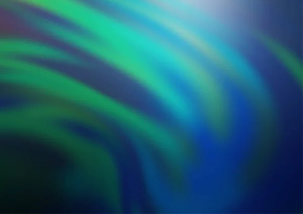 Абстрактный Синий Зеленый Фон Размытием — стоковый вектор