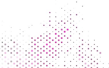 Rastgele çemberlerle soyut bir arkaplan. vektör illüstrasyonu