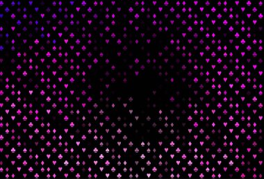 Kart işaretli koyu pembe vektör arkaplanı.