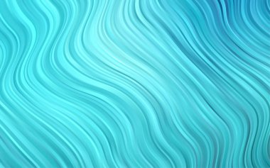 Farklı şekil ve renklerdeki bulanık dalgalı çizgiler. Gradyanı olan belirsiz soyut bir illüstrasyon.