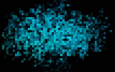 Mavi ve beyaz karelerin soyut arkaplanı