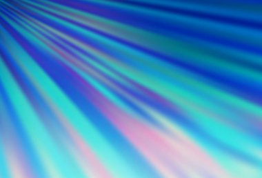 Renkli çizgileri olan hafif BLUE vektör dokusu.