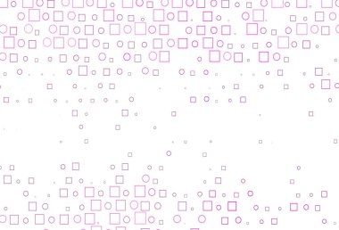 Dairesel, dikdörtgenli hafif Mor vektör arkaplanı.