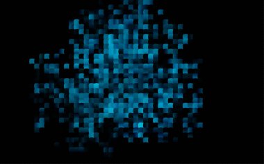 Mavi ve beyaz noktaların soyut arkaplanı