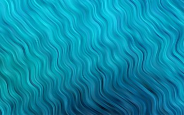 Farklı şekil ve renklerdeki bulanık dalgalı çizgiler. Gradyanı olan belirsiz soyut bir illüstrasyon.