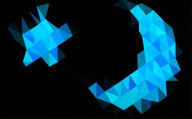 renkli çokgen mozaik arkaplan, vektör illüstrasyonu