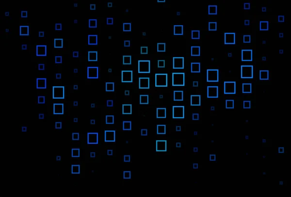 Dark Blue Vector Backdrop Rhombus — Stock Vector