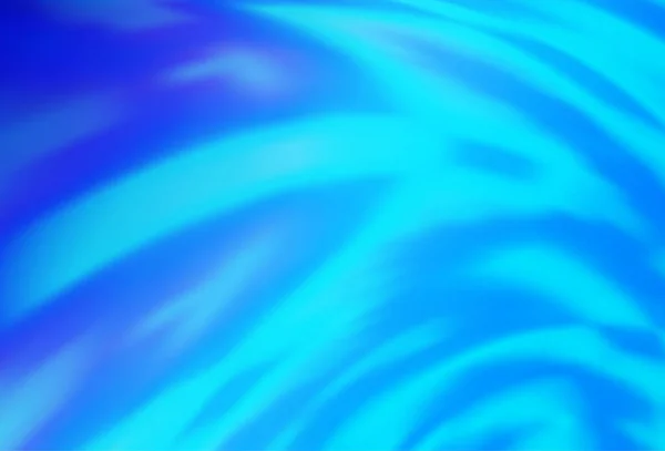 Luce Blu Vettore Colorato Sfondo Sfocatura — Vettoriale Stock