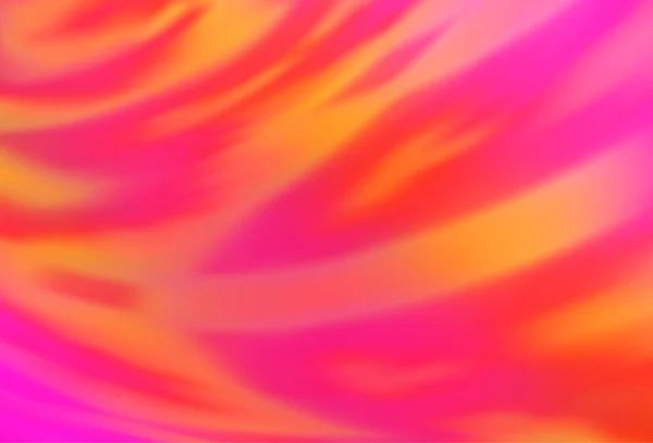 浅色粉红 黄色矢量光滑的抽象背景 — 图库矢量图片
