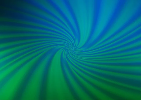 Fondo Abstracto Con Espiral Azul — Vector de stock