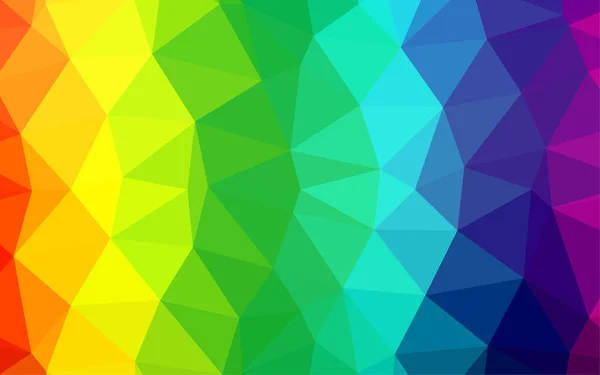 Färgglada Polygonal Mosaik Bakgrund Vektor Illustration — Stock vektor