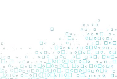 Dairesel benekli hafif Mavili vektör düzeni, küpler.