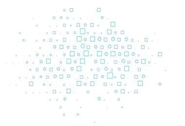 Lekeli, dikdörtgenli hafif BLUE vektör şablonu.