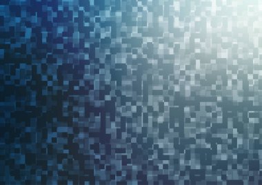 Kare biçiminde hafif BLUE vektör deseni.