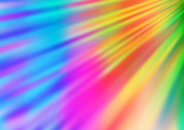 Parlak tonlu bulanık çizgiler. Gradyanı olan belirsiz bir soyut çizim. İşiniz için yepyeni bir tasarım.. 