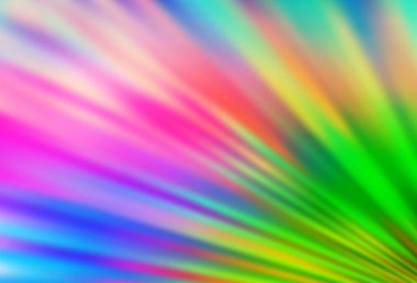 Açık Çokrenkli, düz çizgileri olan Gökkuşağı vektör arkaplanı.