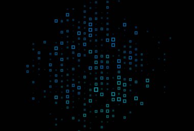 Koyu Mavi, çokgen biçiminde yeşil vektör arkaplanı.