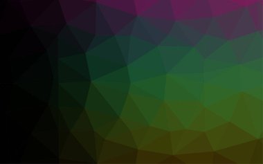 renkli çokgen mozaik arkaplan, vektör illüstrasyonu