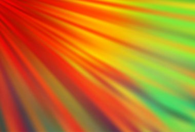 Açık Yeşil, düz çizgileri olan kırmızı vektör arkaplanı.