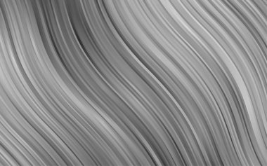 Farklı şekil ve renklerdeki bulanık dalgalı çizgiler. Gradyanı olan belirsiz soyut bir illüstrasyon.