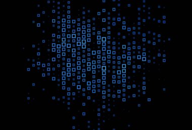 Çokgen biçiminde koyu Mavili vektör arkaplanı.