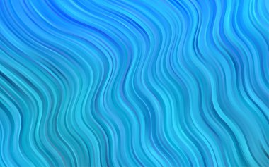 Farklı şekil ve renklerdeki bulanık dalgalı çizgiler. Gradyanı olan belirsiz soyut bir illüstrasyon.