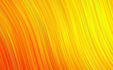 Farklı şekil ve renklerdeki bulanık dalgalı çizgiler. Gradyanı olan belirsiz soyut bir illüstrasyon.