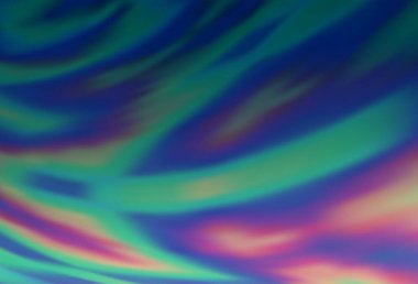 Açık BLUE vektörü bulanık ve renkli desen.