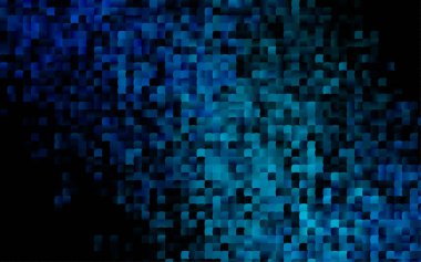 Mavi ve beyaz kareli soyut arkaplan