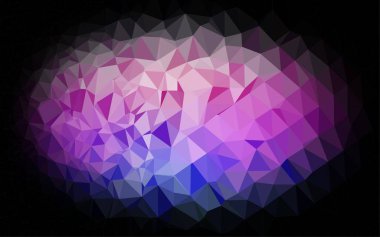 renkli çokgen mozaik arkaplan, vektör illüstrasyonu