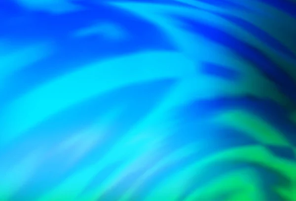 Ανοιχτό Μπλε Πράσινο Διάνυσμα Αφηρημένο Φωτεινό Μοτίβο — Διανυσματικό Αρχείο
