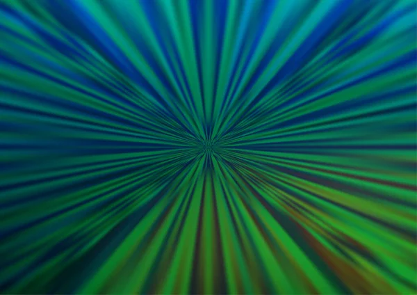 Fondo Abstracto Con Líneas Azules Verdes — Vector de stock