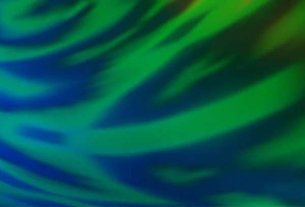 Ανοιχτό Μπλε Πράσινο Διάνυσμα Θολή Μοτίβο — Διανυσματικό Αρχείο