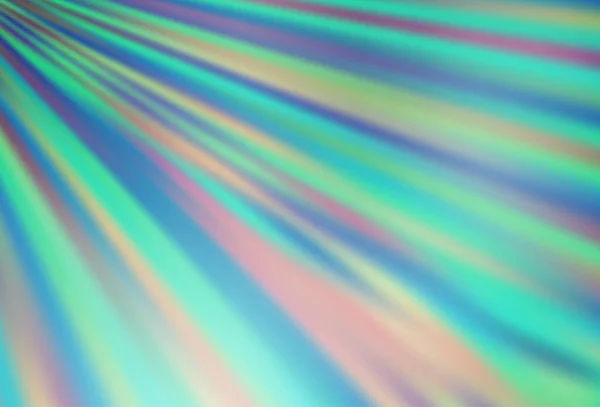 Texture Vectorielle Bleu Clair Avec Lignes Colorées — Image vectorielle