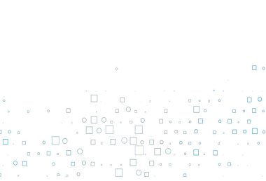 Noktalı, noktalı, küplü hafif Mavili vektör arkaplanı.