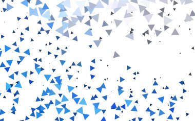 soyut mavi çokgen arkaplan